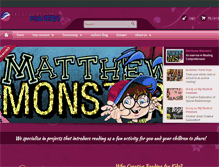Tablet Screenshot of creativereadingforkids.com